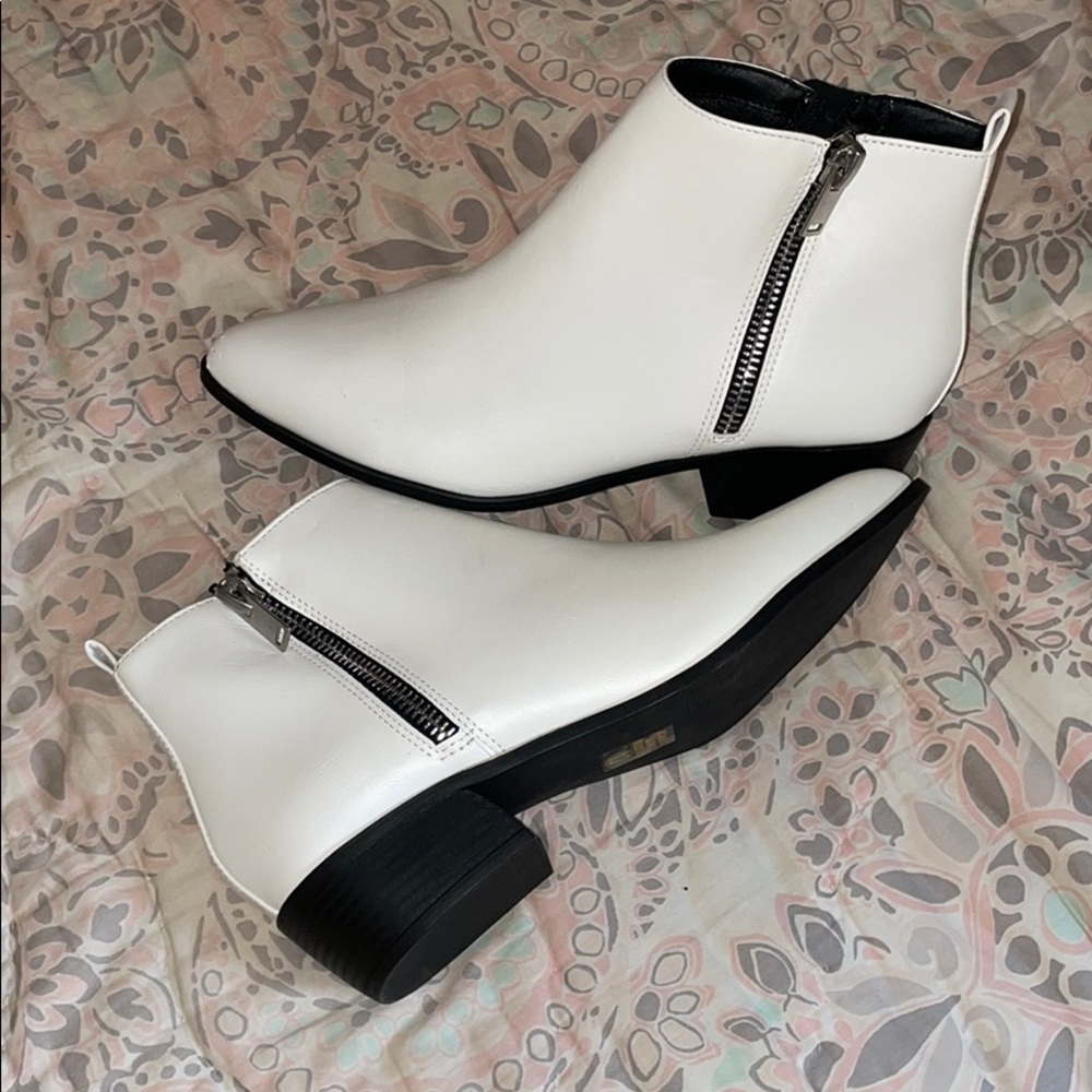 White booties